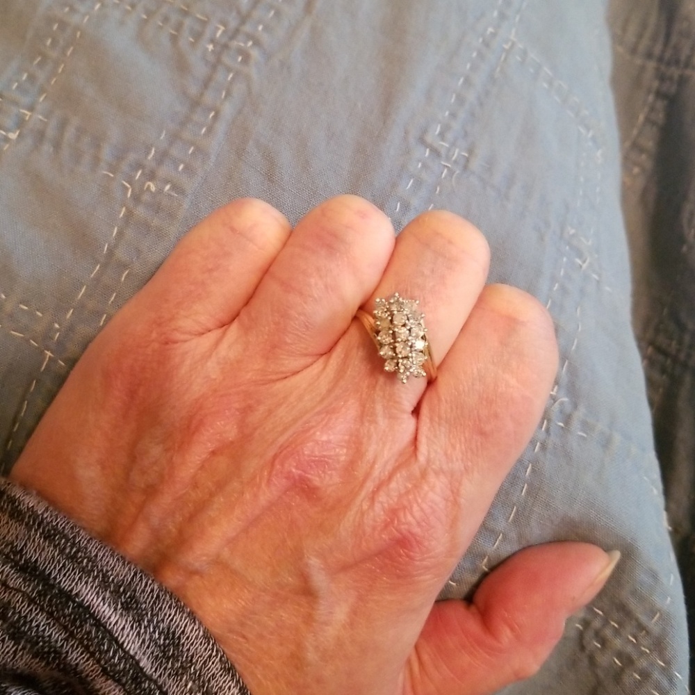 Real 10k diamond cluster